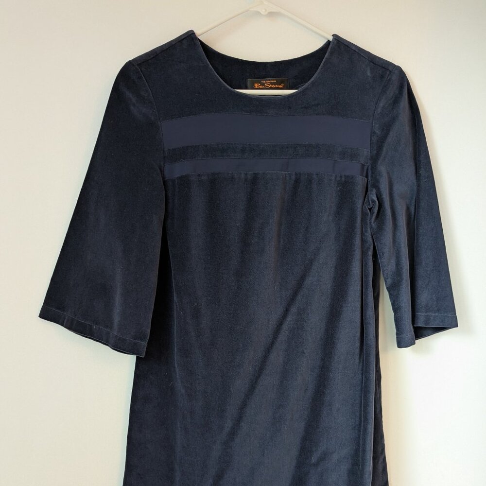 Ben Sherman velvet mini dress